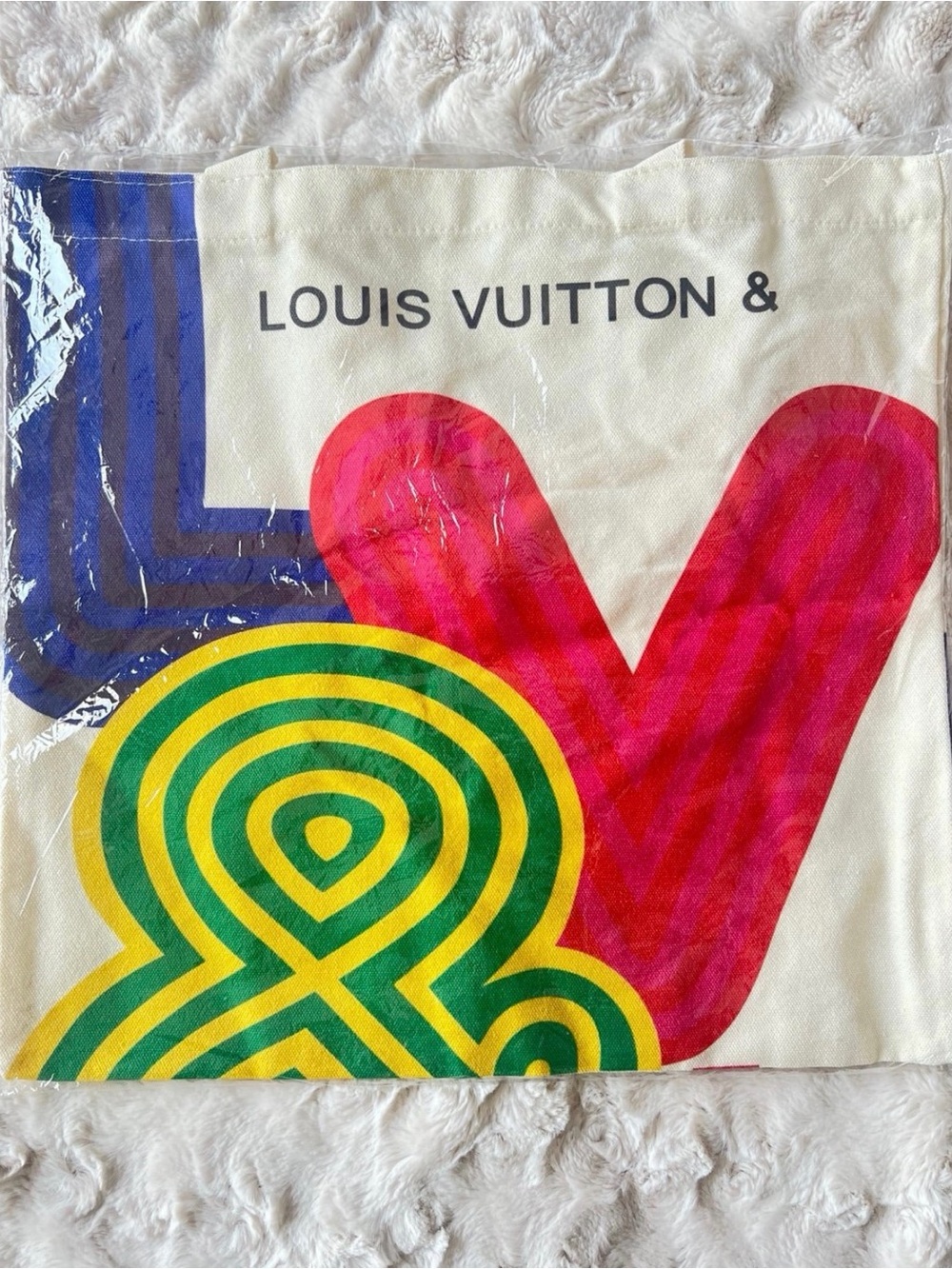 Louis Vuitton - Exhibition Exclusive Canvas Eco Novelty Tote Bag